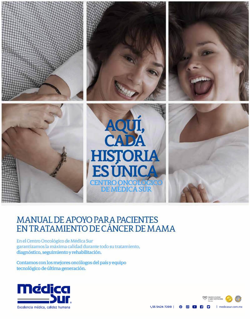 Manual de apoyo para pacientes en tratamiento de c�ncer de mama