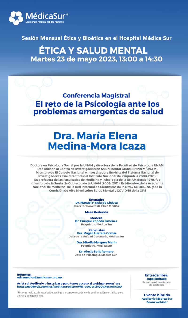 Sesión Mensual: Ética y Bioética